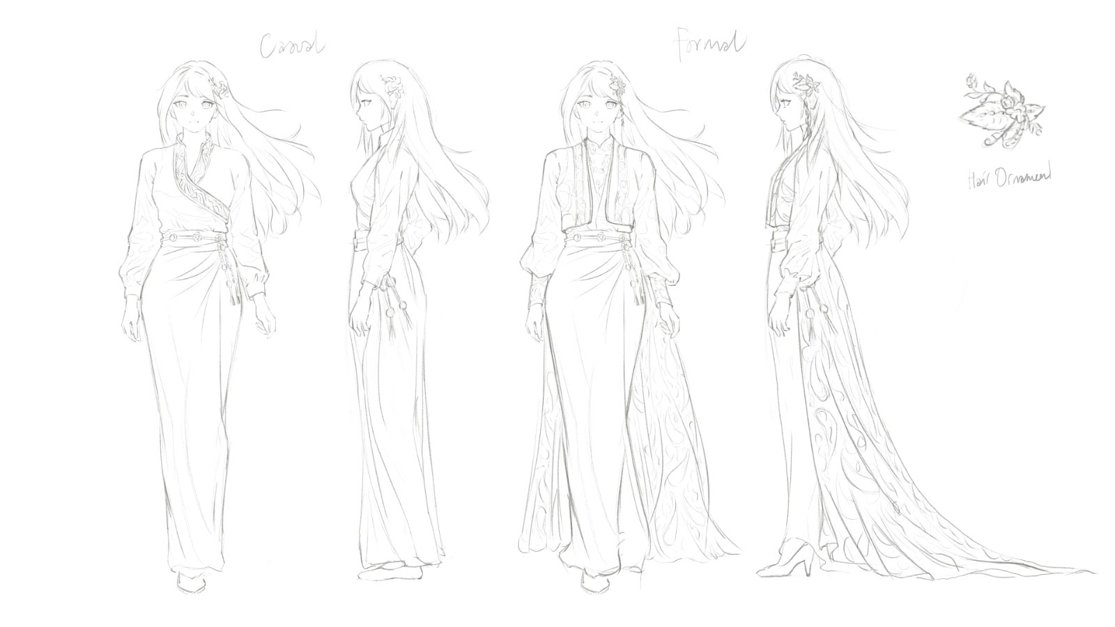 Character reference sheet by Tamanegi Aane